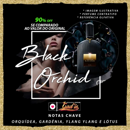 Perfume Similar Gadis 385 Inspirado em Black Orchid Contratipo